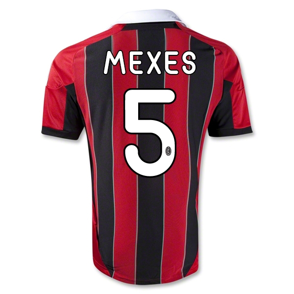 12/13 AC Milan #5 MEXES Home Thailand Qualty Soccer Jersey Shirt
