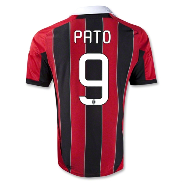 12/13 AC Milan #9 PATO Home Thailand Qualty Soccer Jersey Shirt