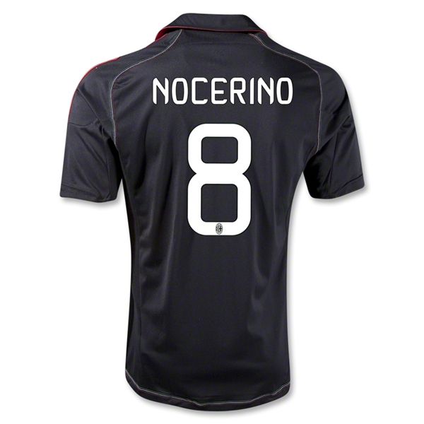 12/13 AC Milan Nocerino #8 Away Black Thailand Qualty Soccer Jersey Shirt
