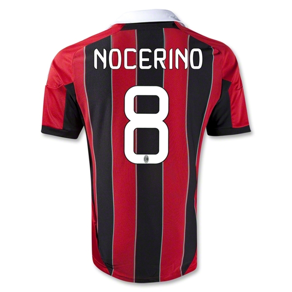 12/13 AC Milan #8 Nocerino Home Thailand Qualty Soccer Jersey Shirt