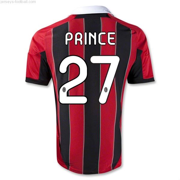 12/13 AC Milan #27 Prince Home Thailand Qualty Soccer Jersey Shirt