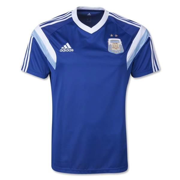 2014 World Cup Argentina Blue Training Jersey Shirt