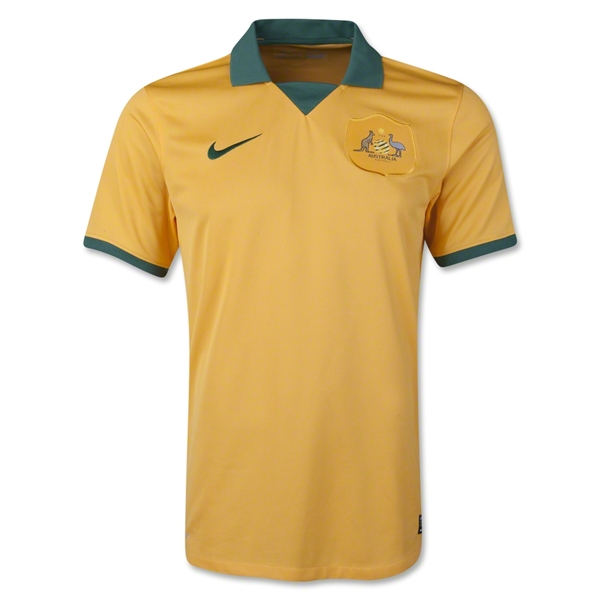 2014 World Cup Australia Home Jersey Shirt(Player Version)