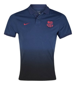 Barcelona Grand Slam Navy Polo T-Shirt