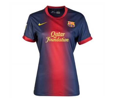 12/13 Barcelona Home Women Soccer Jersey Shirt Replica