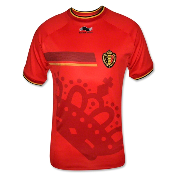 2014 Belgium Home Red Jersey Kit(Shirt+Short)
