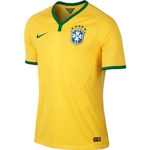 2014 Brazil Home Yellow Jersey Whole Kit(Shirt+Short+Socks)