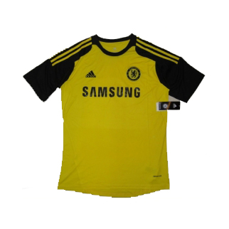 13-14 Chelsea Goalkeeper Yellow Jersey Shirt
