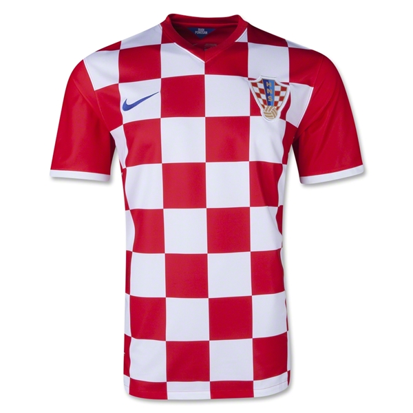 2014 Croatia Home Red Jersey Shirt