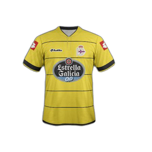 13-14 Deportivo La Coruña Away Yellow Jersey Shirt