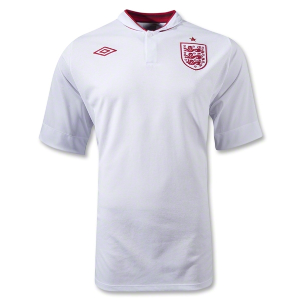 2012 Euro Cup England Home Jersey Shirt Replica