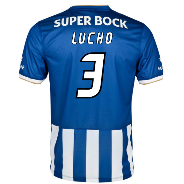 13-14 Porto #3 Lucho Home Jersey Shirt