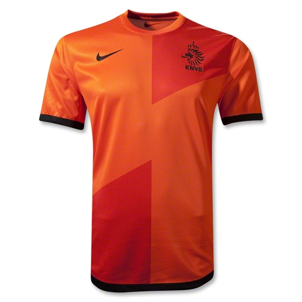2012 Holland Home Soccer Replica Jersey Shirt