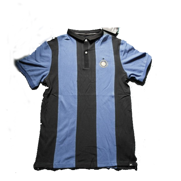 2013 Inter Milan Black&Blue Polo T-Shirt