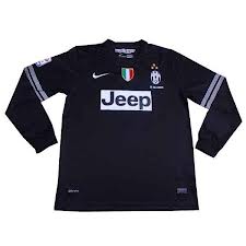 12-13 Juventus Away Long Sleeve Jersey Shirt