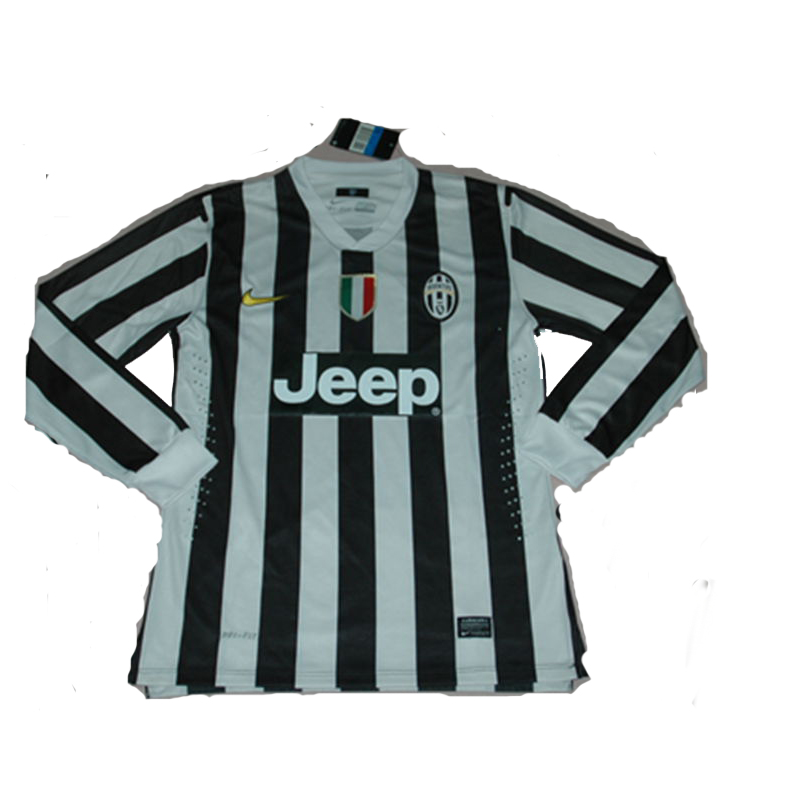 13-14 Juventus Home Long Sleeve Jersey Kit(Shirt+Short) (GAGA Deal processing)