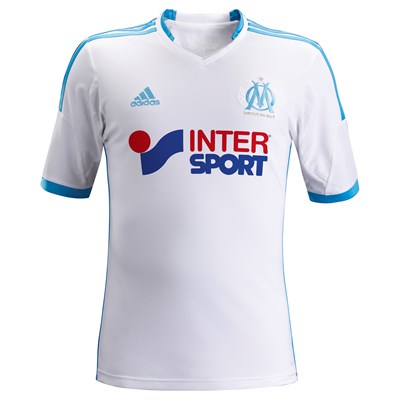 13-14 Marseilles Home White Jersey Shirt
