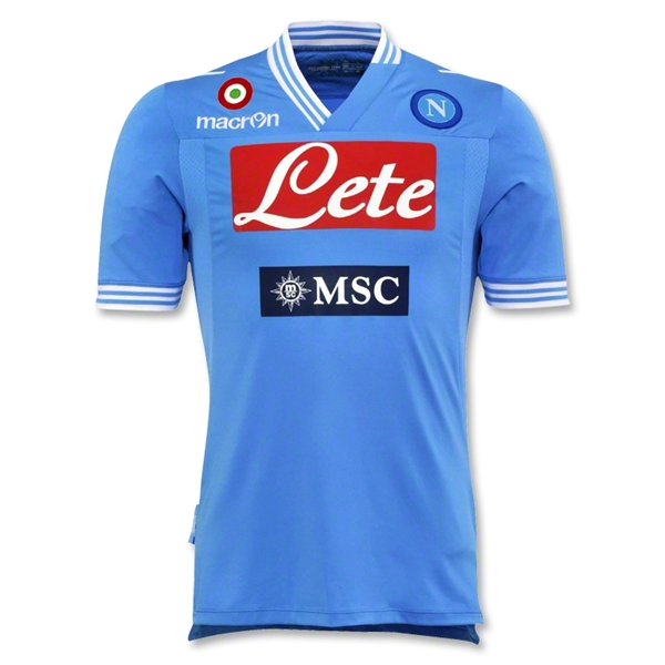 12/13 Napoli Blue Home Soccer Jersey Shirt Replica