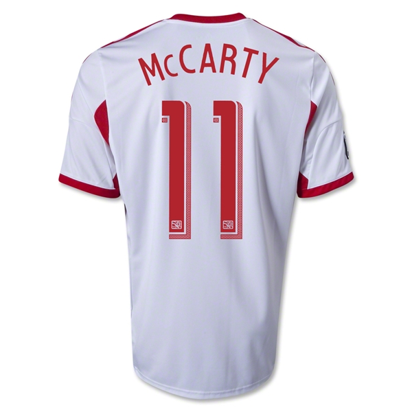 13-14 #11 MCCARTY Home White Soccer Jersey Shirt