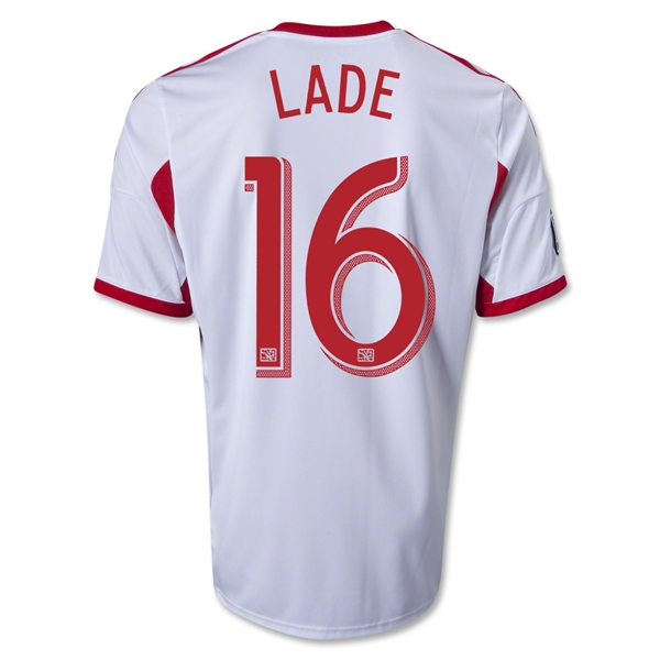 13-14 #16 LADE Home White Soccer Jersey Shirt