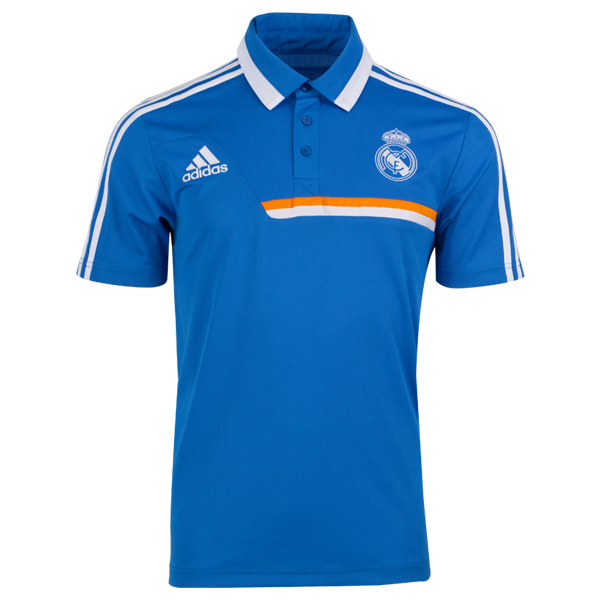 2014 Real Madrid Blue Core Polo T-Shirt