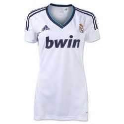 12/13 Real Madrid White Home Women Soccer Jersey Shirt Replica