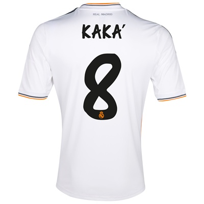 13-14 Real Madrid #8 Kaka Home Jersey Shirt