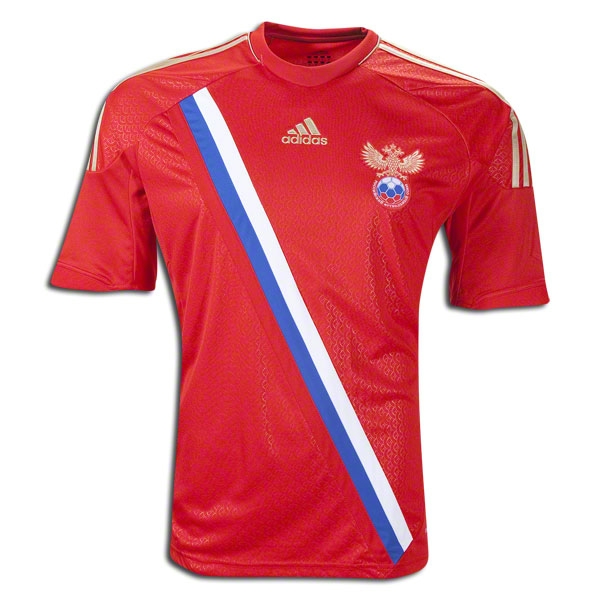 2012 Russia Home Red Soccer Jersey Shirt Replica