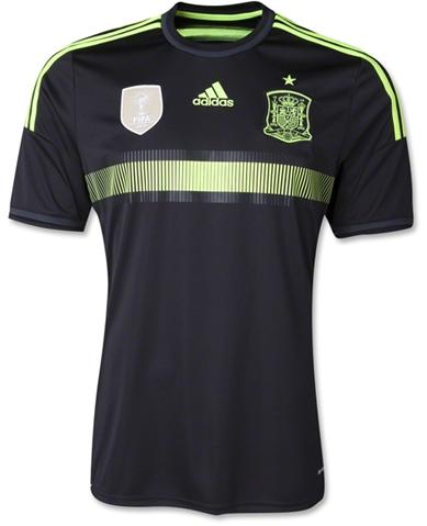 2014 Spain Away Women's Jersey Shirt