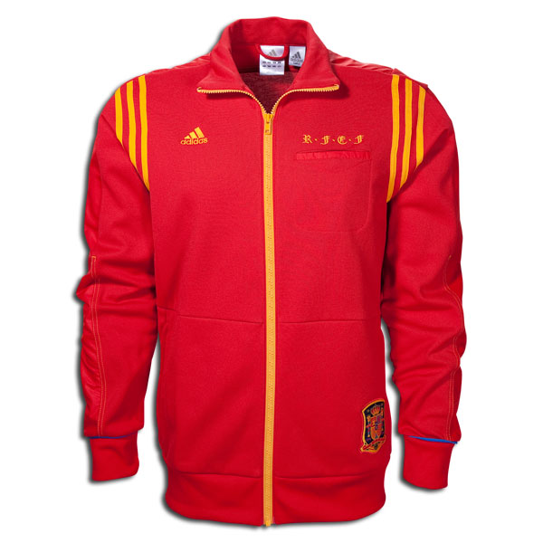 11/13 Spain Home Red Track Top Replica Jacket